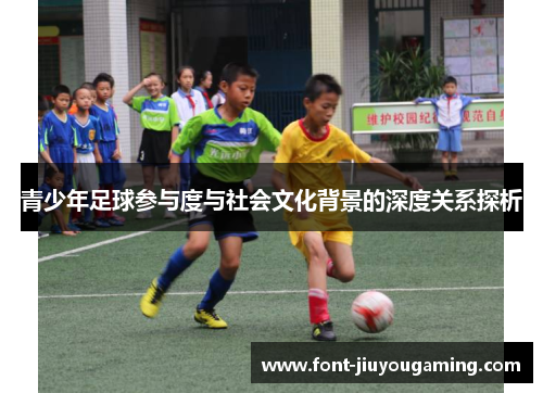 青少年足球参与度与社会文化背景的深度关系探析